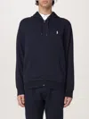 Polo Ralph Lauren Long Sleeve Performance Sweatshirt In Blue