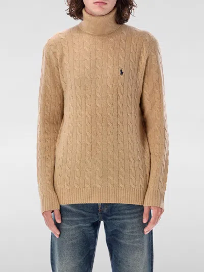 POLO RALPH LAUREN SWEATER POLO RALPH LAUREN MEN COLOR BROWN,H26355032