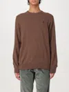 Polo Ralph Lauren The Rl Fleece Sweatshirt In Branch Brown