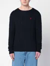 Polo Ralph Lauren Treccia In Cotone In Black