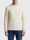 Polo Ralph Lauren Cable-knit Wool-cashmere Sweater In White