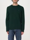 Polo Ralph Lauren Logo Embroidered Knit Jumper In Grün