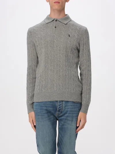 POLO RALPH LAUREN SWEATER POLO RALPH LAUREN MEN COLOR GREY,H22108020