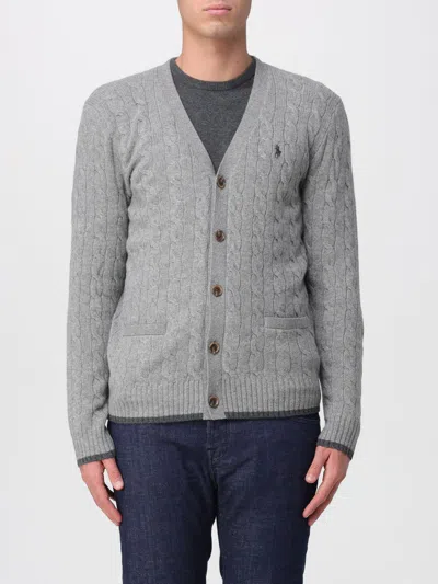 Polo Ralph Lauren Cardigan  Men Color Grey In Gray