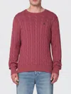 Polo Ralph Lauren Sweater  Men Color Plum In Pink