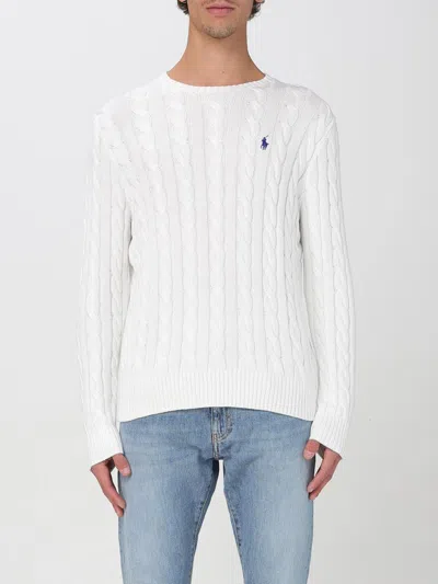 POLO RALPH LAUREN SWEATER POLO RALPH LAUREN MEN COLOR WHITE,G48328001