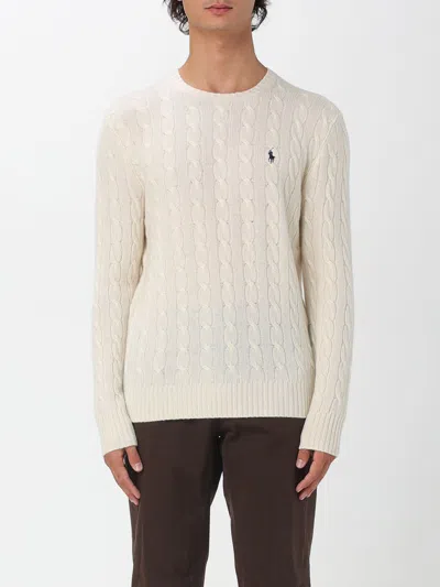 POLO RALPH LAUREN SWEATER POLO RALPH LAUREN MEN COLOR WHITE,H26289001