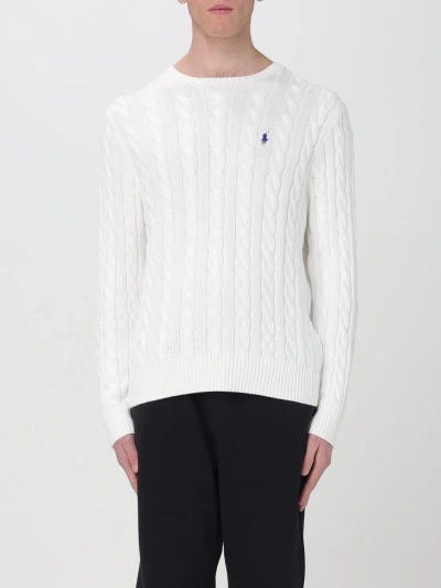 Polo Ralph Lauren Cable-knit Wool-cashmere Sweater In Andover Cream