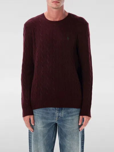 POLO RALPH LAUREN SWEATER POLO RALPH LAUREN MEN COLOR WINE,H26289114