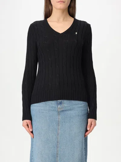 POLO RALPH LAUREN SWEATER POLO RALPH LAUREN WOMAN COLOR BLACK,G44702002
