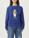 Polo Ralph Lauren Sweater  Woman Color Blue In Blue