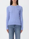 Polo Ralph Lauren Sweater  Woman Color Blue In Purple