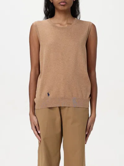 Polo Ralph Lauren Sweater  Woman Color Brown In Braun