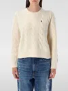 Polo Ralph Lauren Sweater  Woman Color Cream In White
