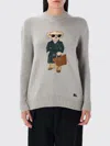 Polo Ralph Lauren Maglia  Donna Colore Grigio In Gray