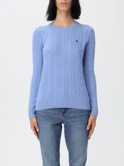 Polo Ralph Lauren Sweater  Woman Color Indigo In Blue