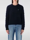 Polo Ralph Lauren Wool And Cashmere Cable-knit Sweater In Blue