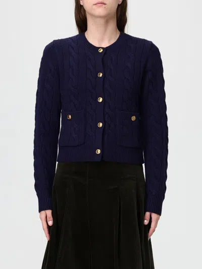 POLO RALPH LAUREN SWEATER POLO RALPH LAUREN WOMAN COLOR NAVY,H56228045