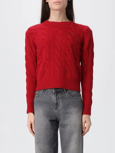Polo Ralph Lauren Sweater  Woman Color Red