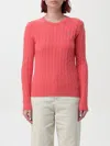 Polo Ralph Lauren Polo Pony-embroidered Sweater In Red