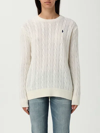 POLO RALPH LAUREN SWEATER POLO RALPH LAUREN WOMAN COLOR VIOLET,H20412019