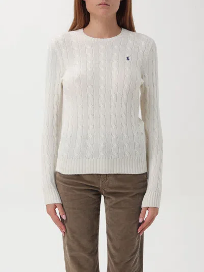 Polo Ralph Lauren Sweater  Woman Color White In Weiss