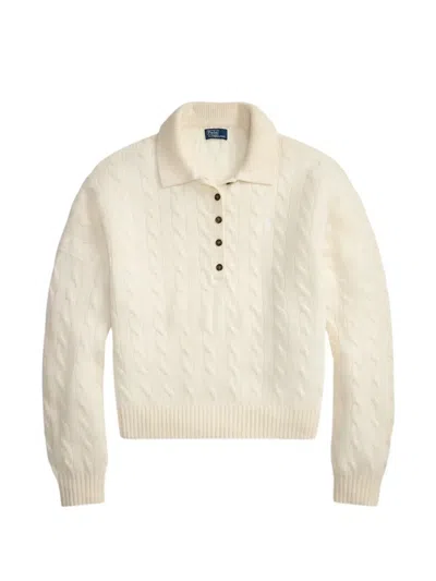 Polo Ralph Lauren Sweater Polo In Neutral