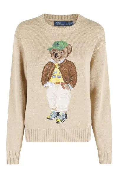 Polo Ralph Lauren Sweater Pullover In Brown