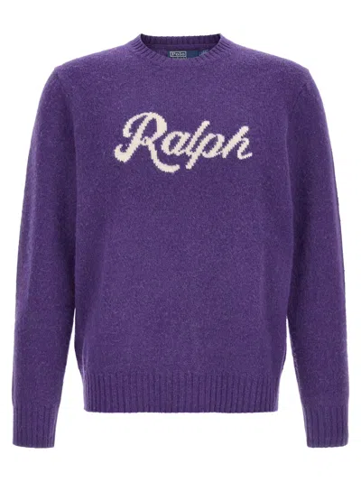 Polo Ralph Lauren Sweater In Purple