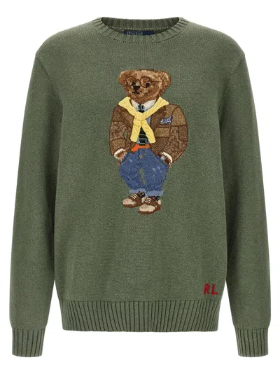 Polo Ralph Lauren Sweater In Sage Green