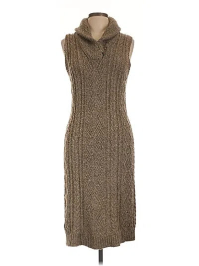 Pre-owned Polo Ralph Lauren Sweater Vest In Brown