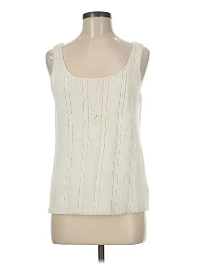Pre-owned Polo Ralph Lauren Sweater Vest In Ivory