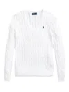 Polo Ralph Lauren Cable-knit Pullover In White