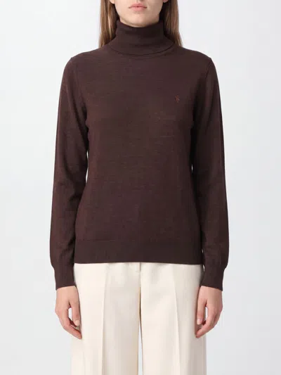 Polo Ralph Lauren Sweater Woman Color Brown