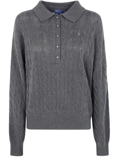 Polo Ralph Lauren Sweater Wool Cashmere "211b17767" In Green