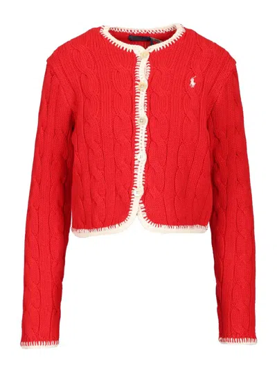 Polo Ralph Lauren Sweater-cardigan Jackets Red