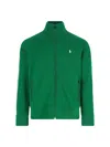 Polo Ralph Lauren Ribbed Cuffs Side Pockets Contrast Stripe Detail