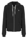 Polo Ralph Lauren Felpa In Misto Cotone Nero Donna