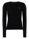 Polo Ralph Lauren Cable Wool And Cashmere Crewneck Jumper Clothing