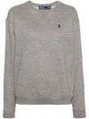 Polo Ralph Lauren Crewneck Sweatshirt Sweatshirts Grey In Brown