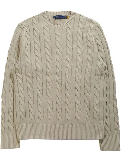 Polo Ralph Lauren Sweaters In Beige