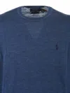 Polo Ralph Lauren Sweater In Blu Melange