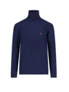 Polo Ralph Lauren Roll-neck Sweater In Blue