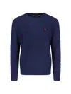 Polo Ralph Lauren Iconica Maglia A Trecce Lana E Cashmere. Regular-fit. Girocollo. Sweater In Blue