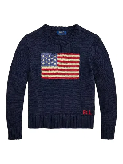 Polo Ralph Lauren Sweaters In Blue