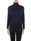 Polo Ralph Lauren Cashmere Knit Turtleneck Sweater In Blu Blu E Verdi