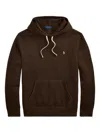 Polo Ralph Lauren Relaxed Fit Brown Sweatshirt With Embroidered Logo In Brown