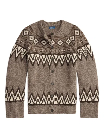 Polo Ralph Lauren Sweaters In Brown