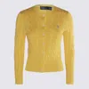 Polo Ralph Lauren Yellow Cotton Knitwear In Yellow