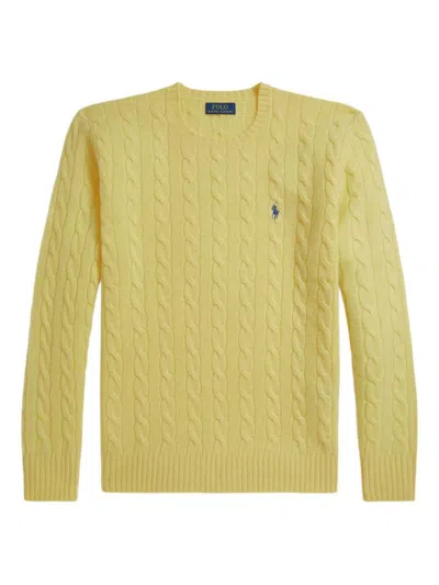 Polo Ralph Lauren Sweaters In Gold